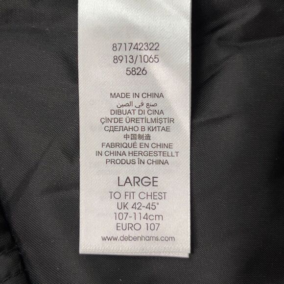 Rocha John Rocha Vest Mens L Black Hunting Fishing - Picture 10 of 11